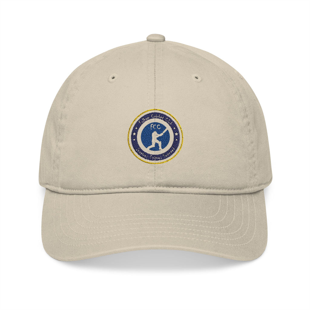 Fulham CC Logo Crest - Embroidered Organic Baseball Cap