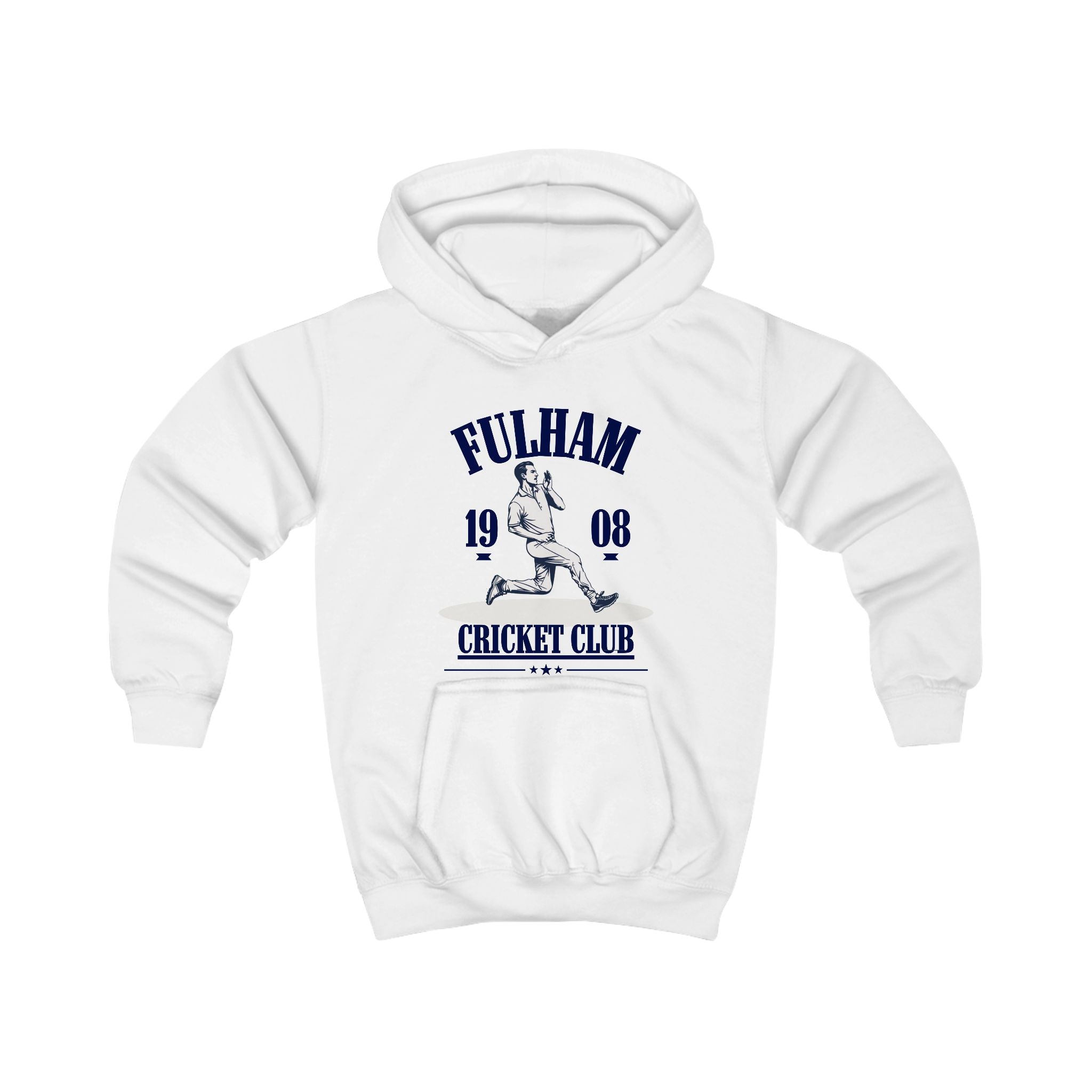 Fulham 1908 Cricket Club Kids Hoodie - Bowler Edition