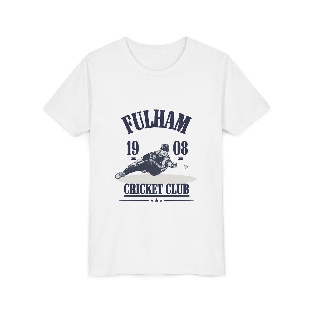 Youth Cricket Tee - Fulham Cricket Club 1908 Vintage Logo
