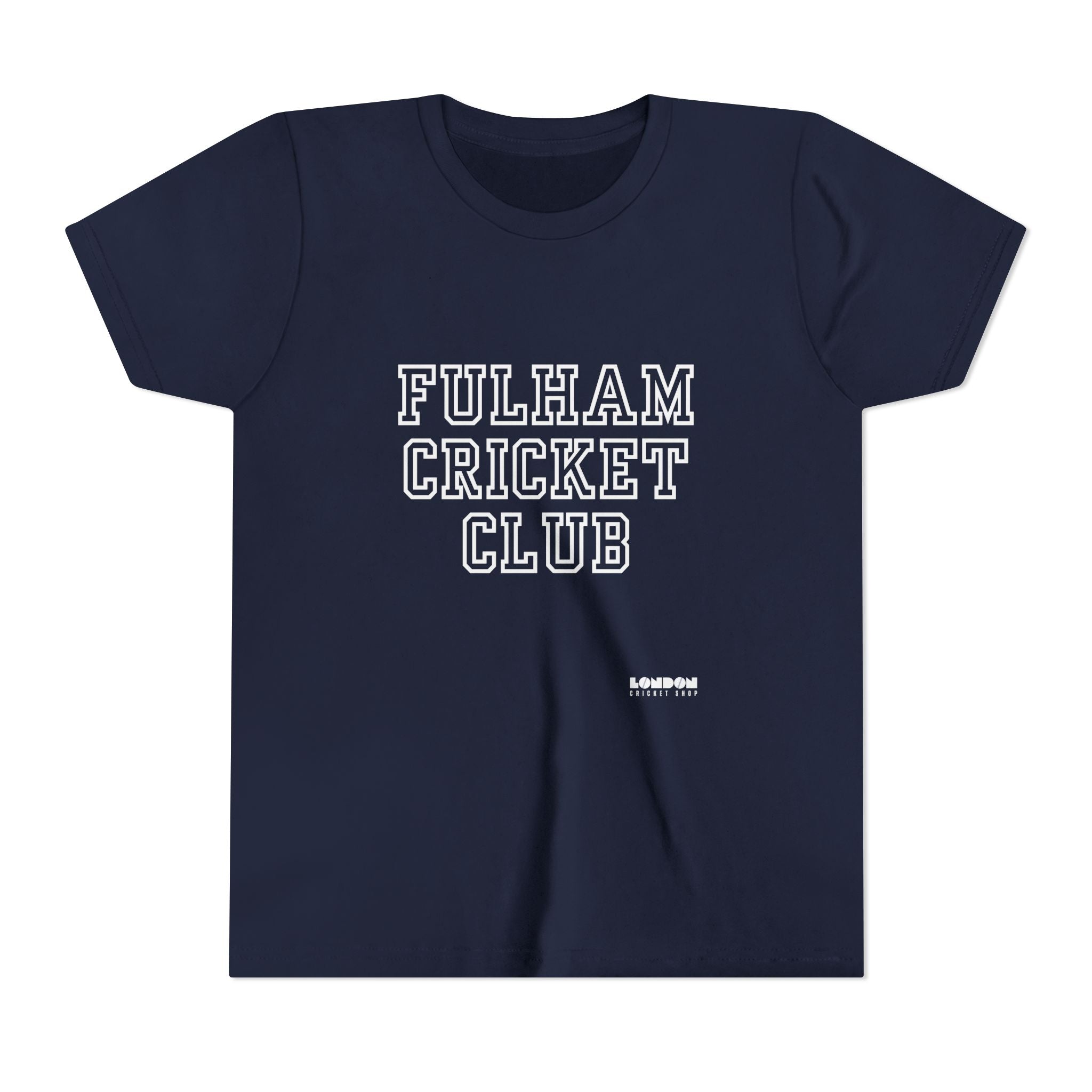 Youth Tee — "Fulham Cricket Club" Vintage Collegiate Kids Shirt
