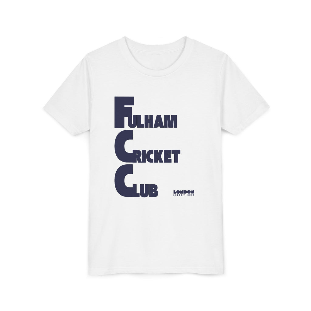 Fulham Cricket Club Youth Tee – Kids' Cricket Team Shirt