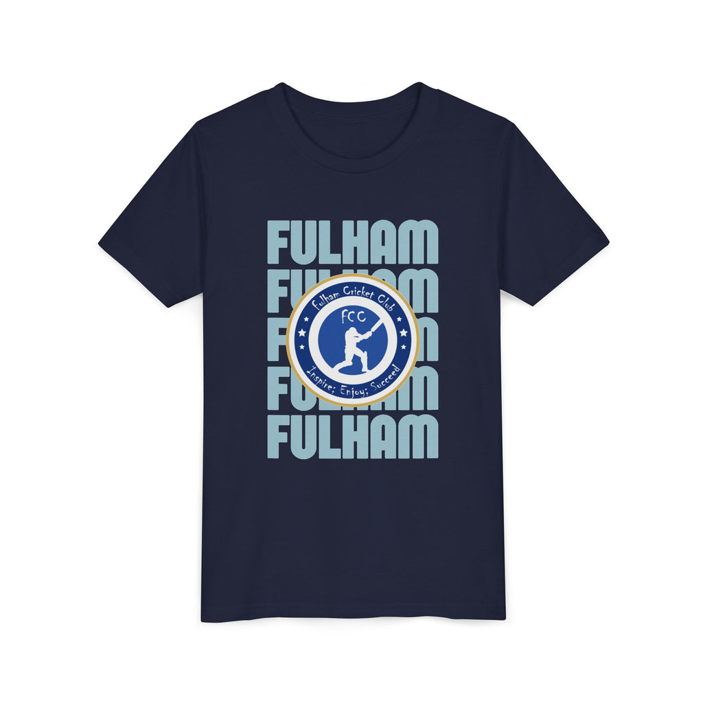 Fulham FC Youth Tee — Repeating Logo Shirt