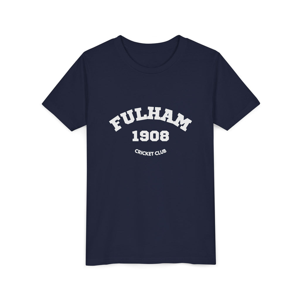 Fulham 1908 Youth Tee — Kids Cricket Club Shirt