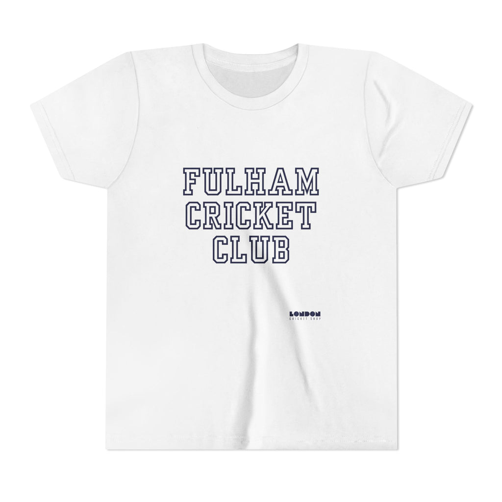 Youth Tee — "Fulham Cricket Club" Vintage Collegiate Kids Shirt
