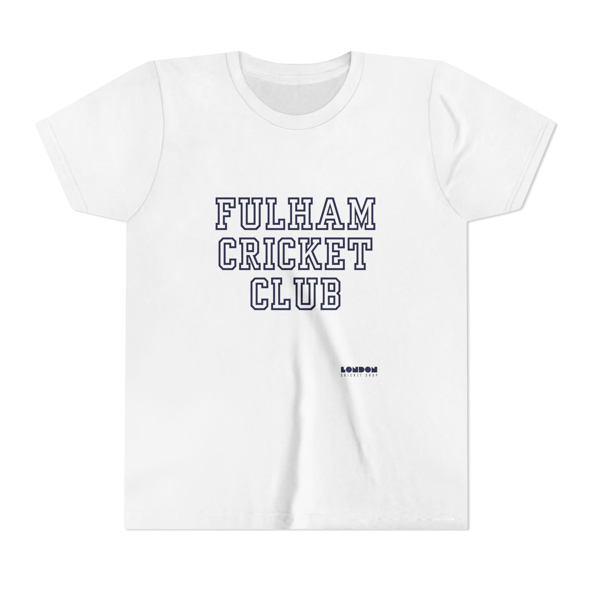 Youth Tee — "Fulham Cricket Club" Vintage Collegiate Kids Shirt