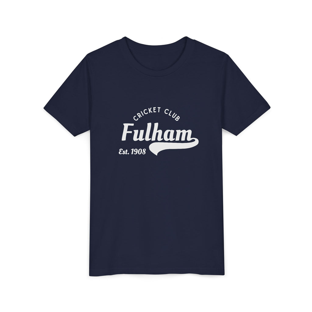 Fulham Cricket Club Youth Tee — 'Fulham Est. 1908' Short Sleeve Shirt