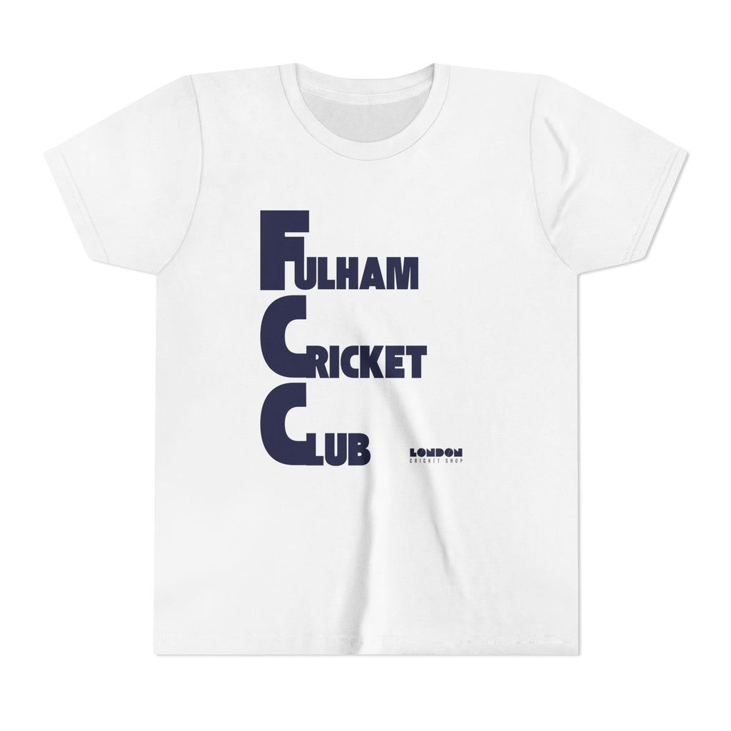 Fulham Cricket Club Youth Tee – Kids' Cricket Team Shirt