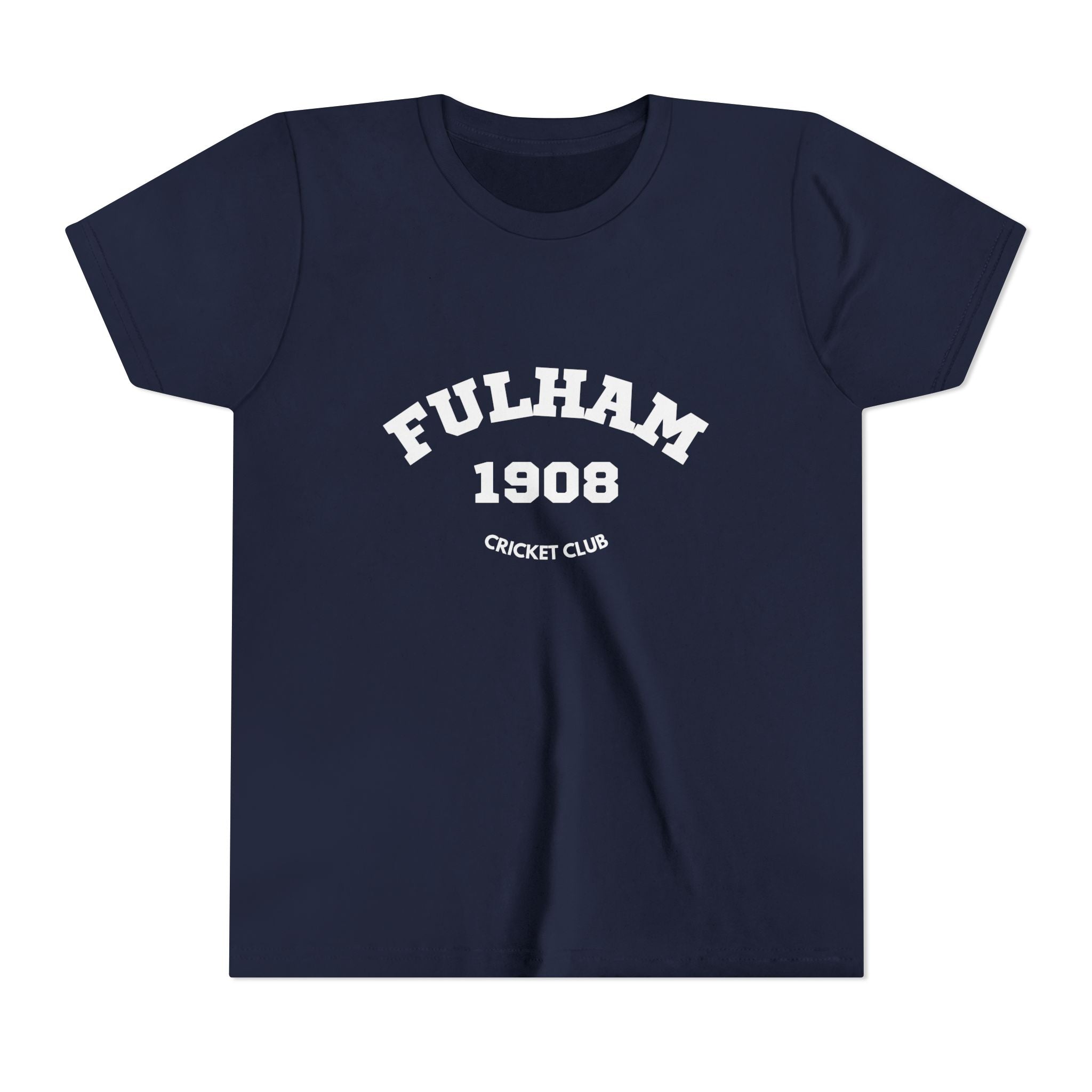 Fulham 1908 Youth Tee — Kids Cricket Club Shirt