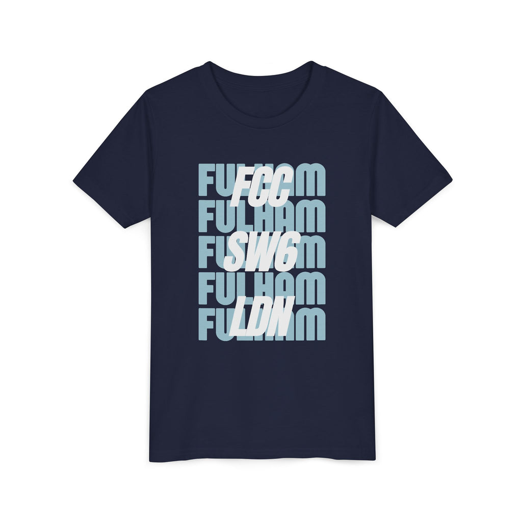 Youth Tee – FCC SW6 LDN Graphic Kids T-Shirt (London SW6 Pride)