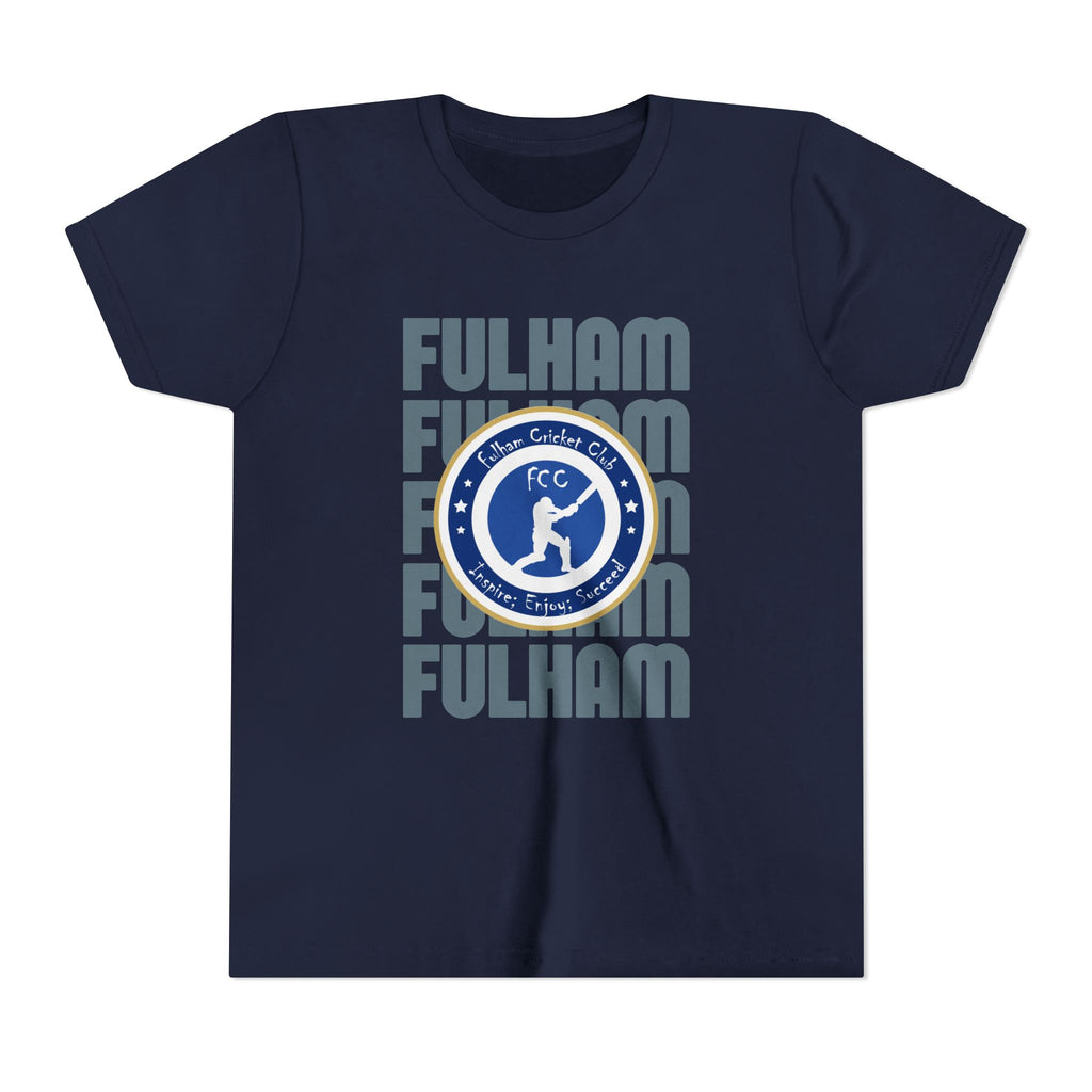 Fulham FC Youth Tee — Repeating Logo Shirt