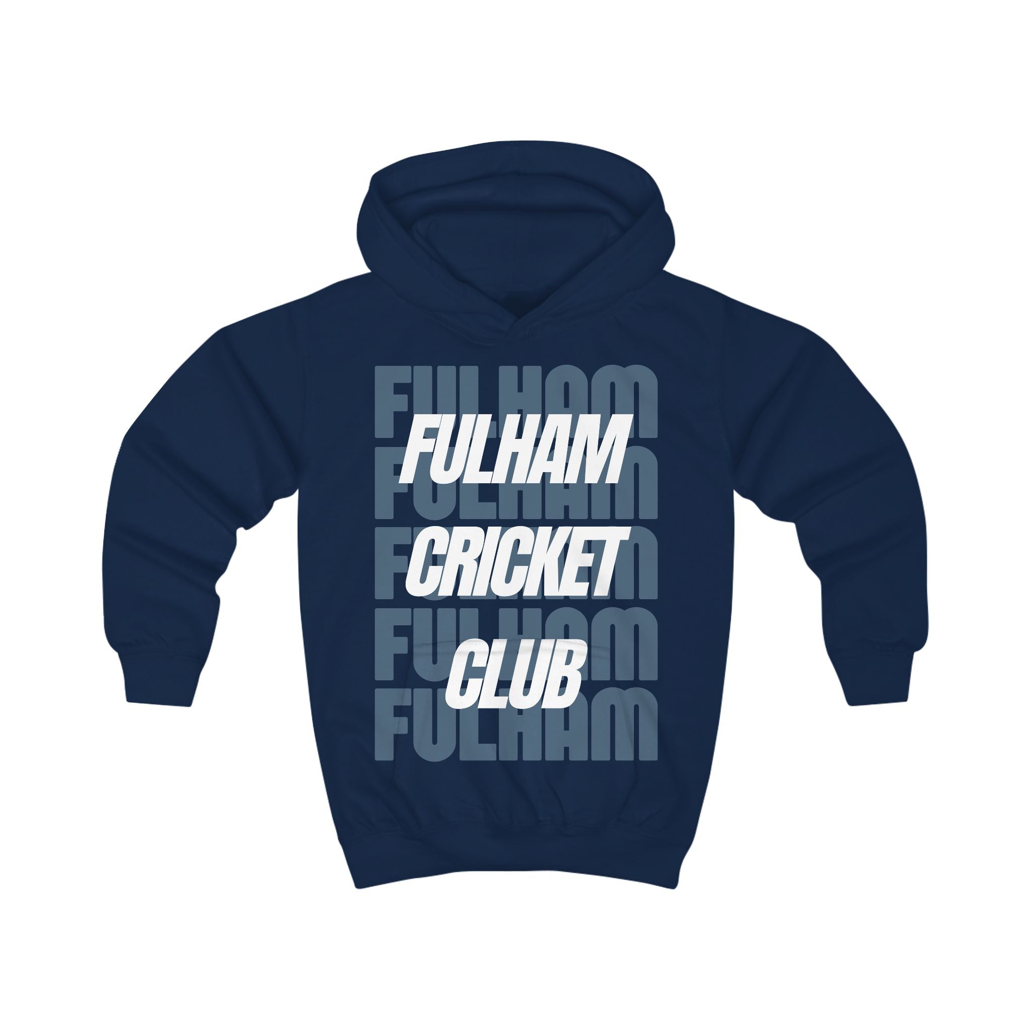 Fulham Cricket Club Kids Hoodie — Youth Team Hooded Sweatshirt