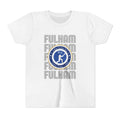 Fulham FC Youth Tee — Repeating Logo Shirt