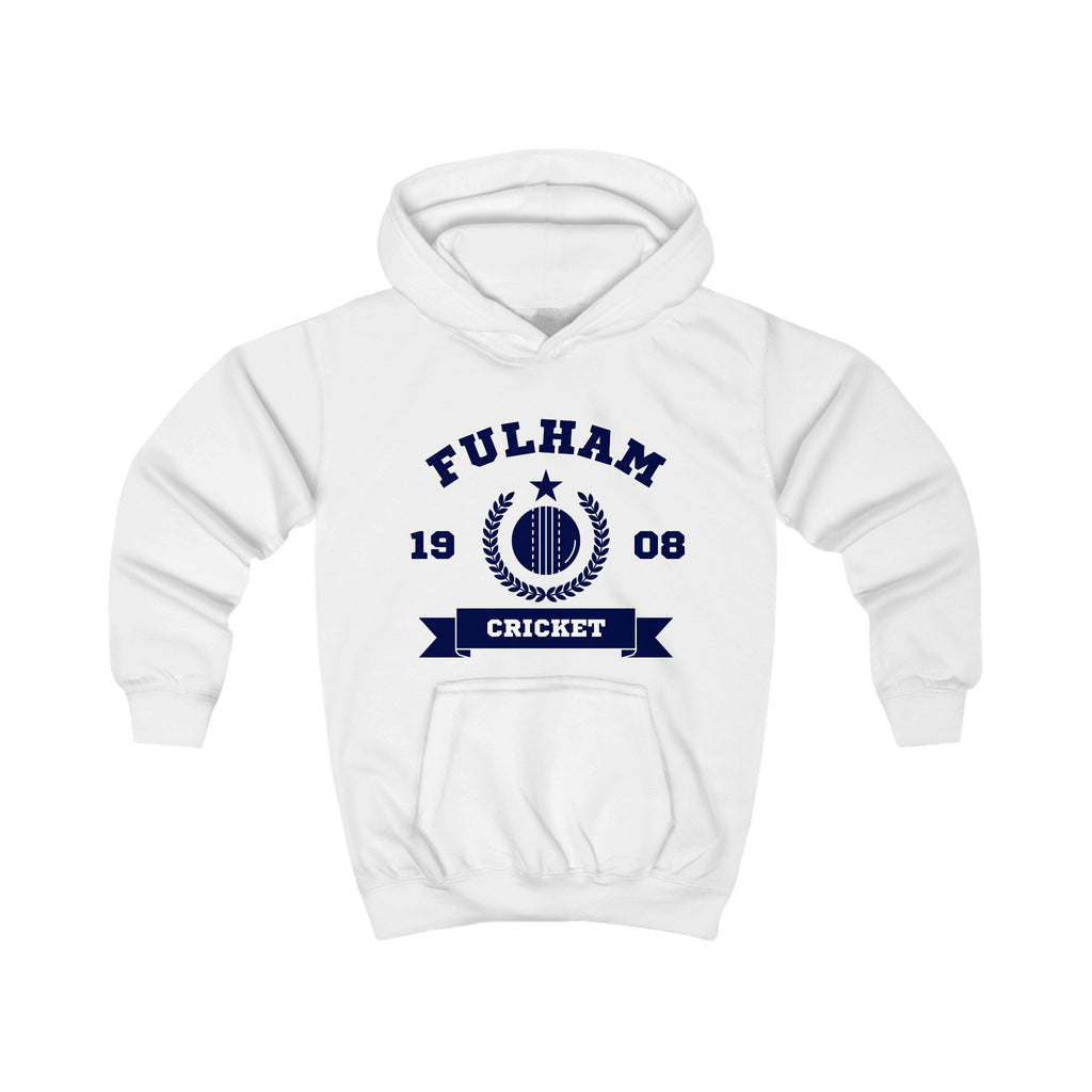 Kids Hoodie — Fulham Crest Cricket 1908 Youth Pullover