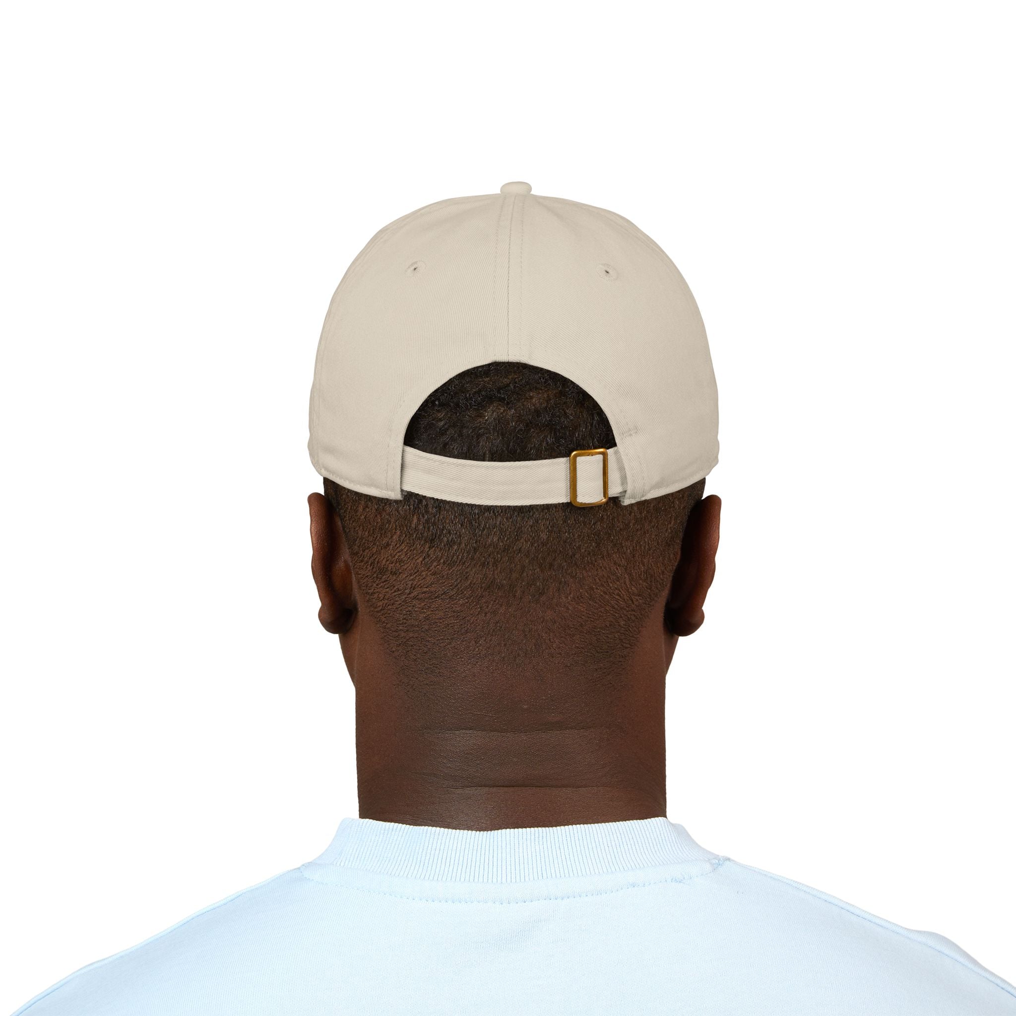 'Fulham Cricket Club' Embroidered Organic Baseball Cap — Natural Cotton Cap