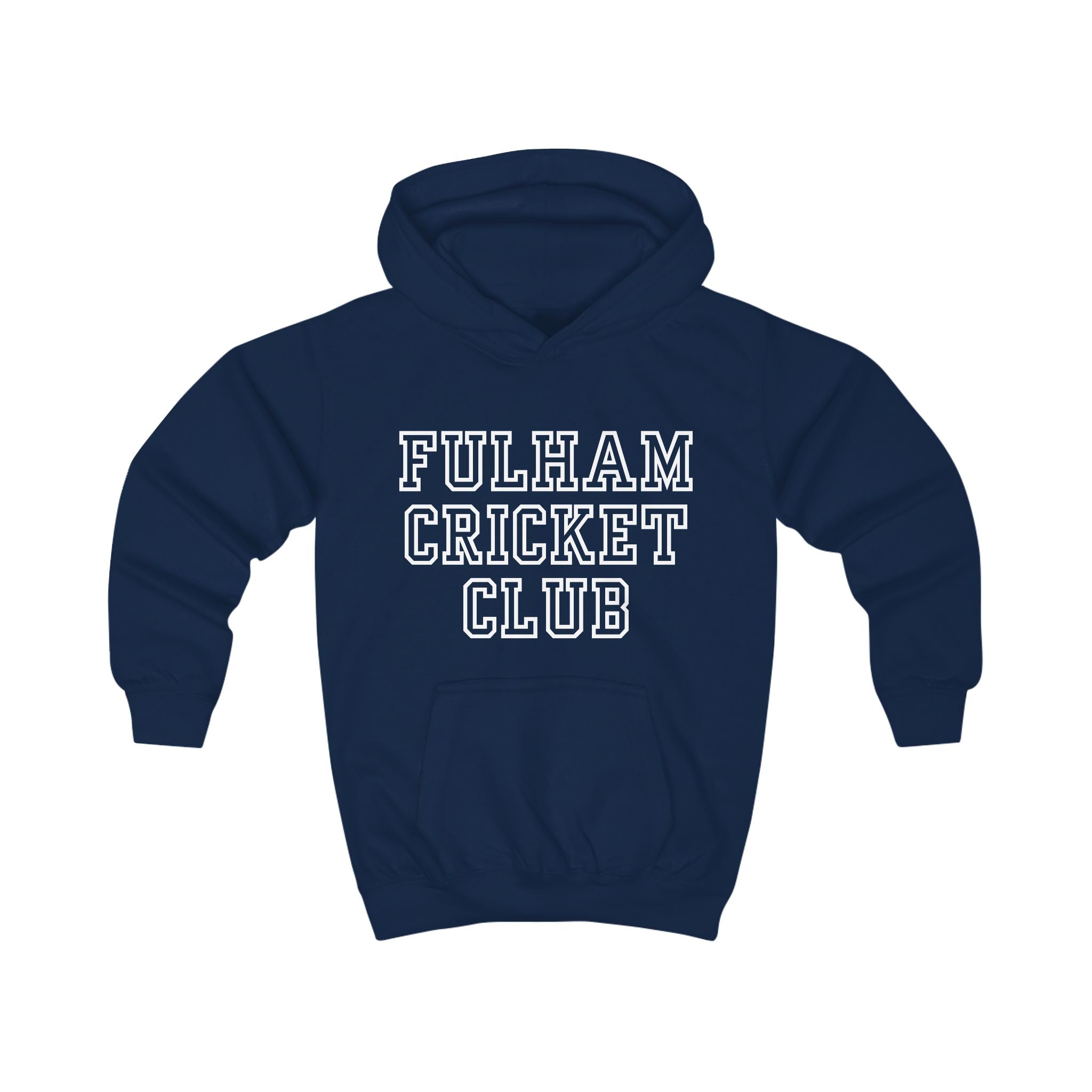 Fulham Cricket Club Kids Hoodie — Youth Cricket Team Sweatshirt