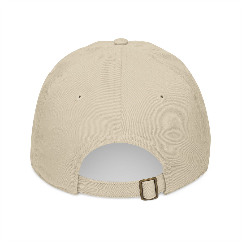 'Fulham Cricket Club' Embroidered Organic Baseball Cap — Natural Cotton Cap