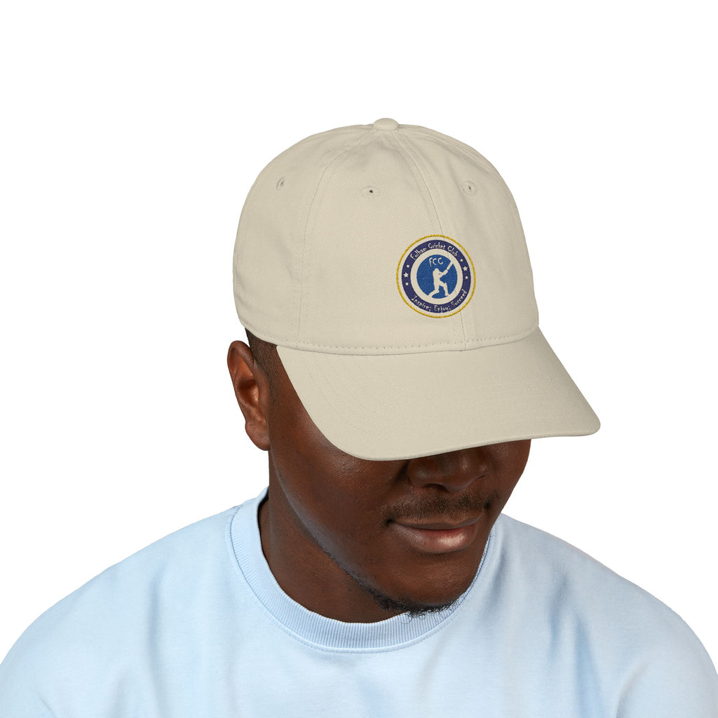 Fulham CC Logo Crest - Embroidered Organic Baseball Cap