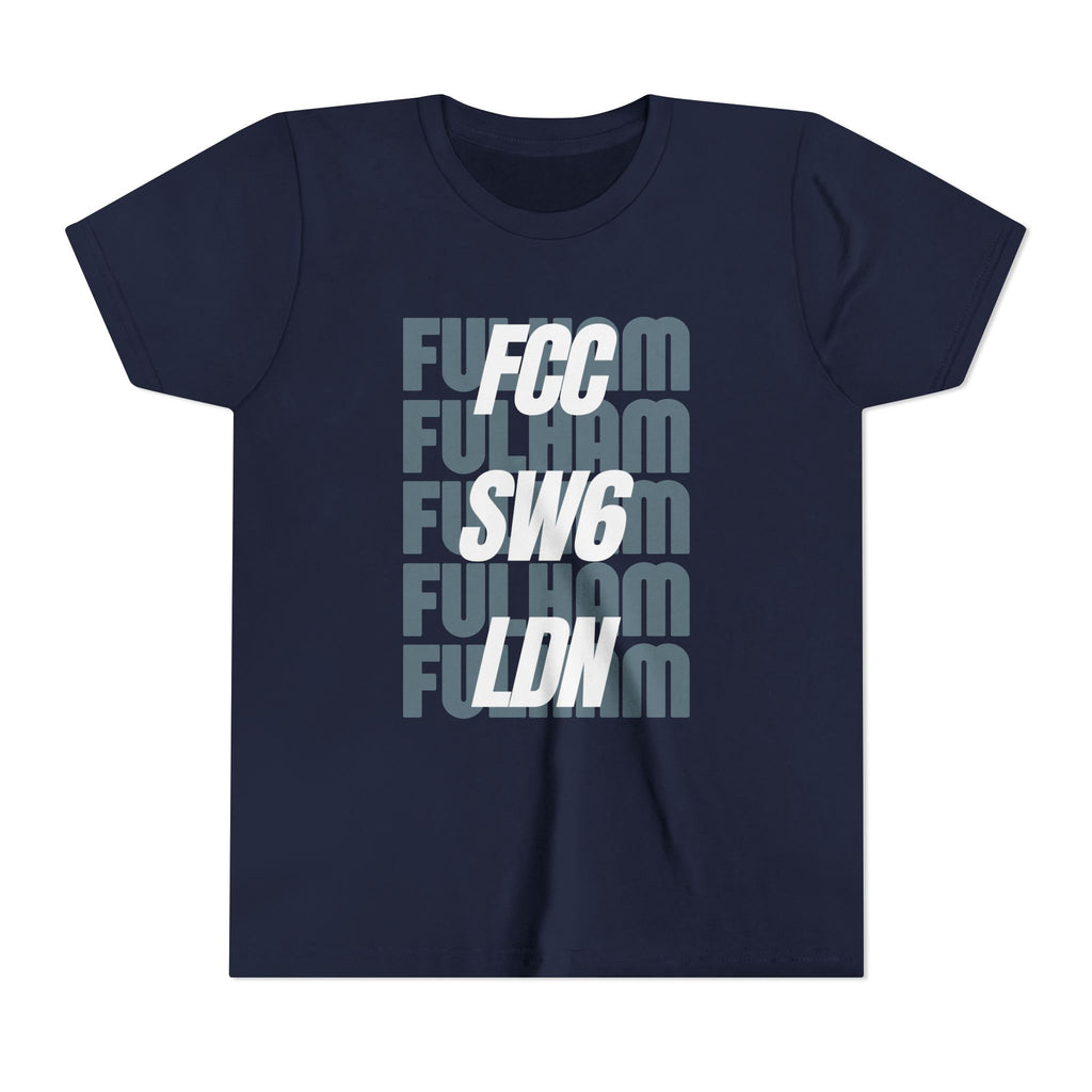 Youth Tee – FCC SW6 LDN Graphic Kids T-Shirt (London SW6 Pride)