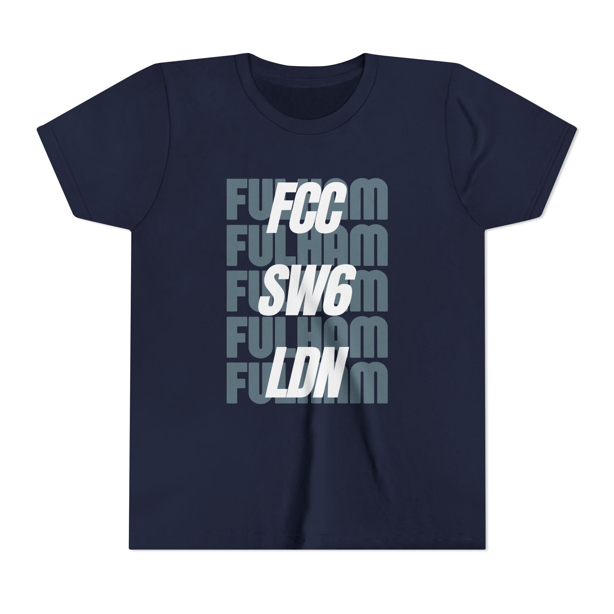 Youth Tee – FCC SW6 LDN Graphic Kids T-Shirt (London SW6 Pride)