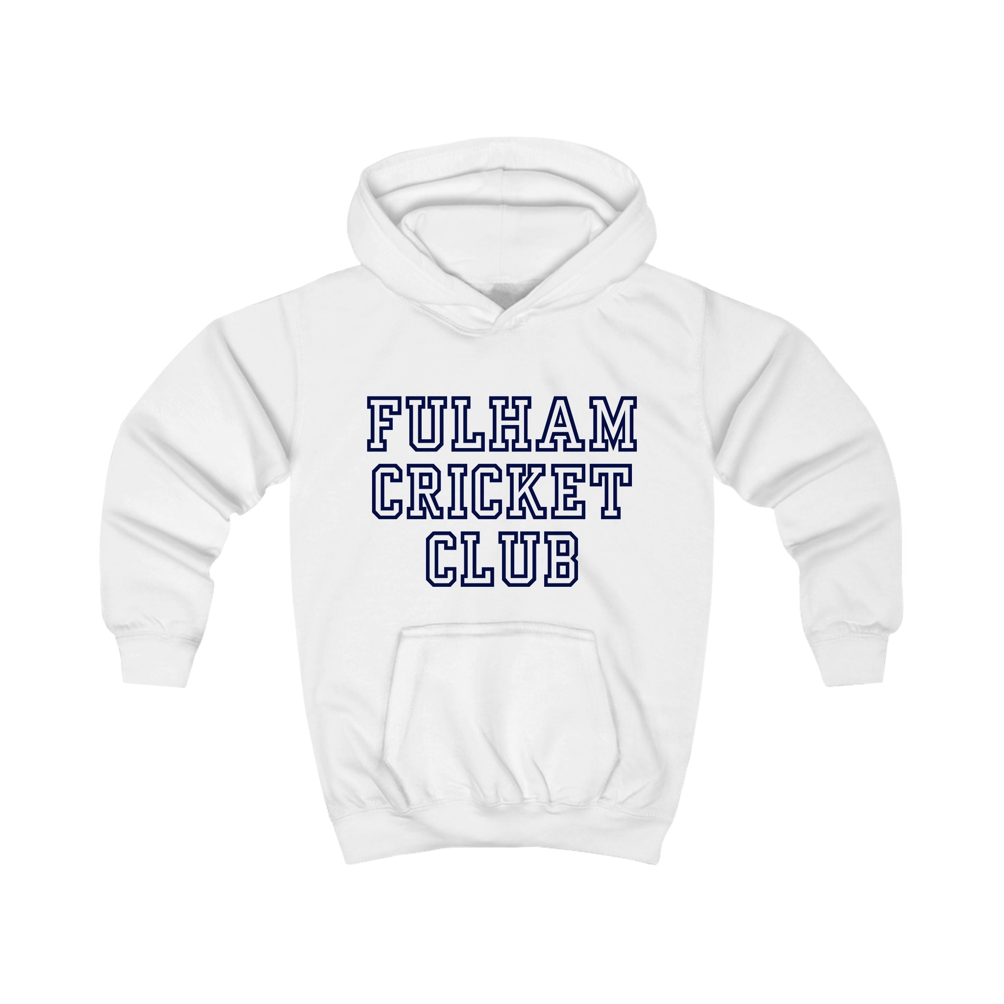 Fulham Cricket Club Kids Hoodie — Youth Cricket Team Sweatshirt