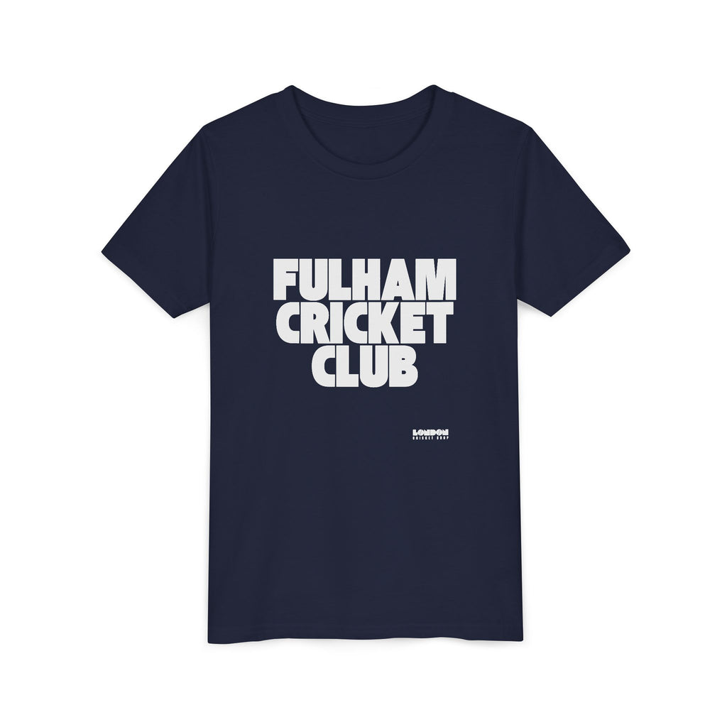 Fulham Cricket Club Youth Tee — Kids' Cricket Team Shirt