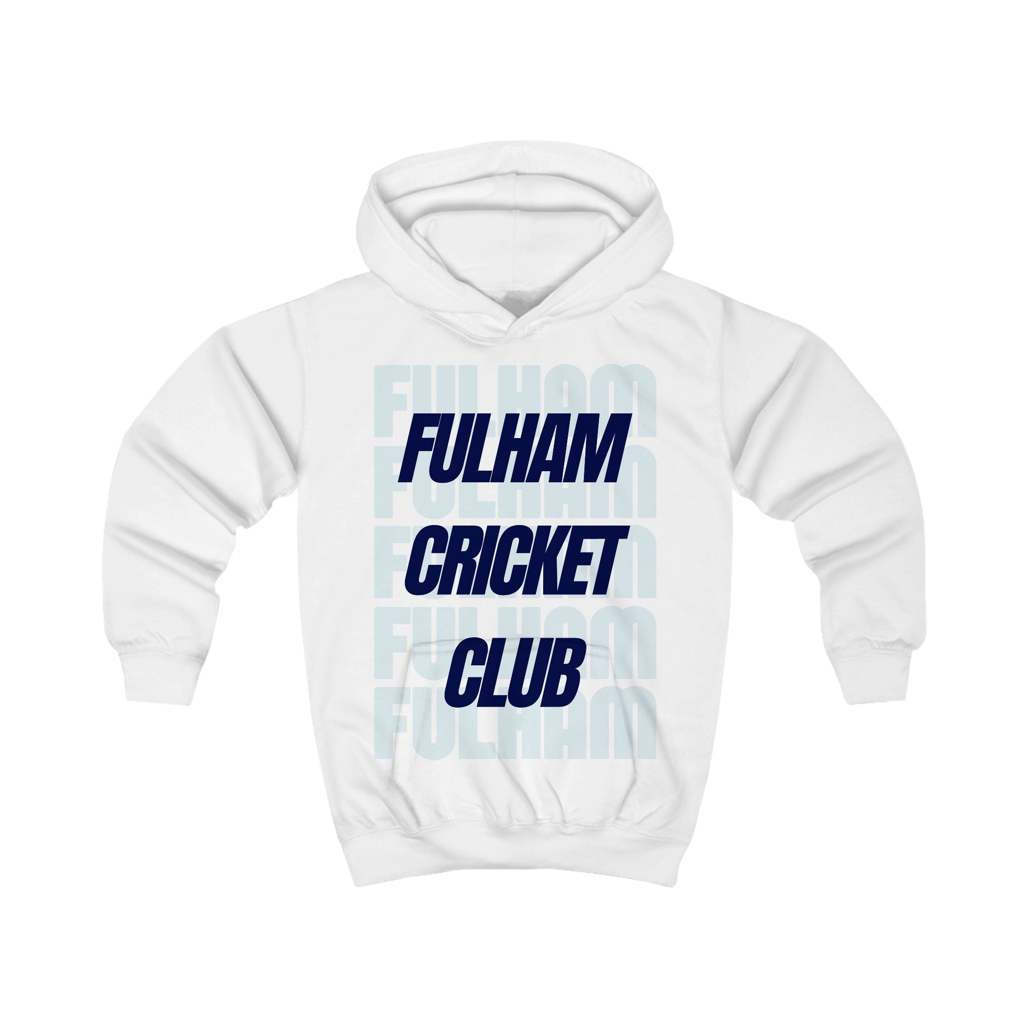 Fulham Cricket Club Kids Hoodie — Youth Team Hooded Sweatshirt