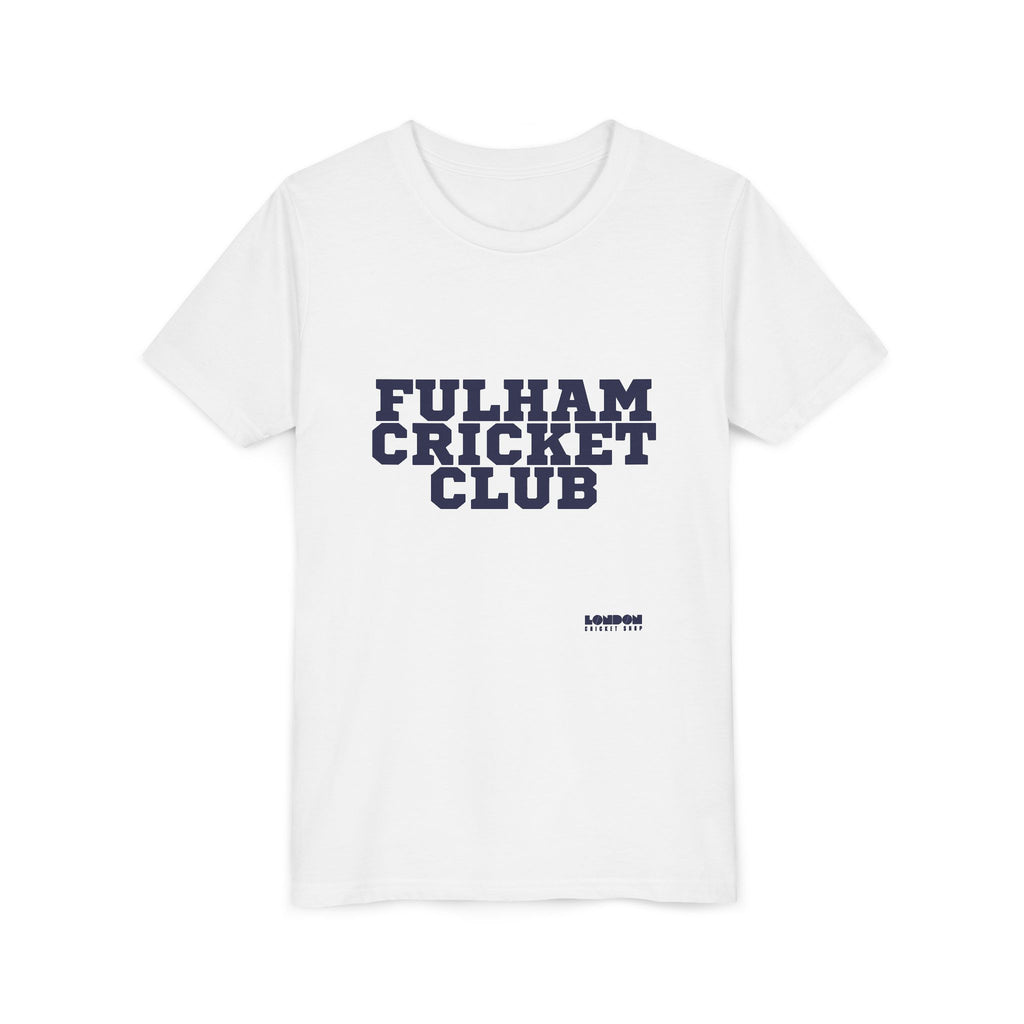 Youth Tee – FCC SW6 LDN Bold London Postal Code Graphic